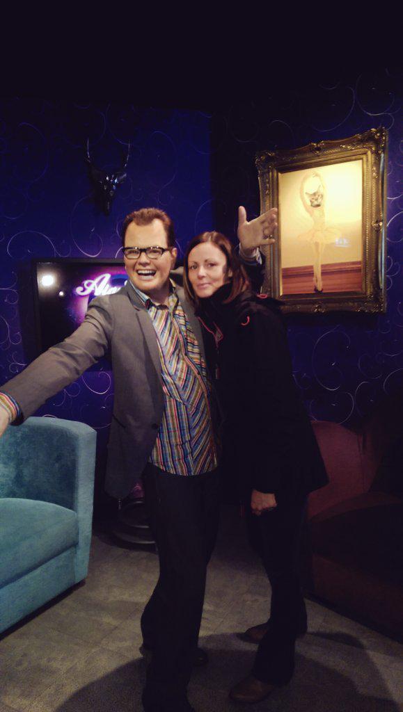 NicholaJ80NMA's tweet image. Nice to meet @AlanCarr #waxmodel #Blackpool