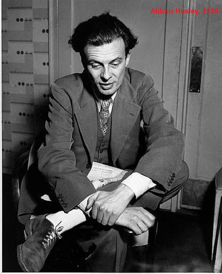 This is What Aldous Huxley Looked Like  in 1938 