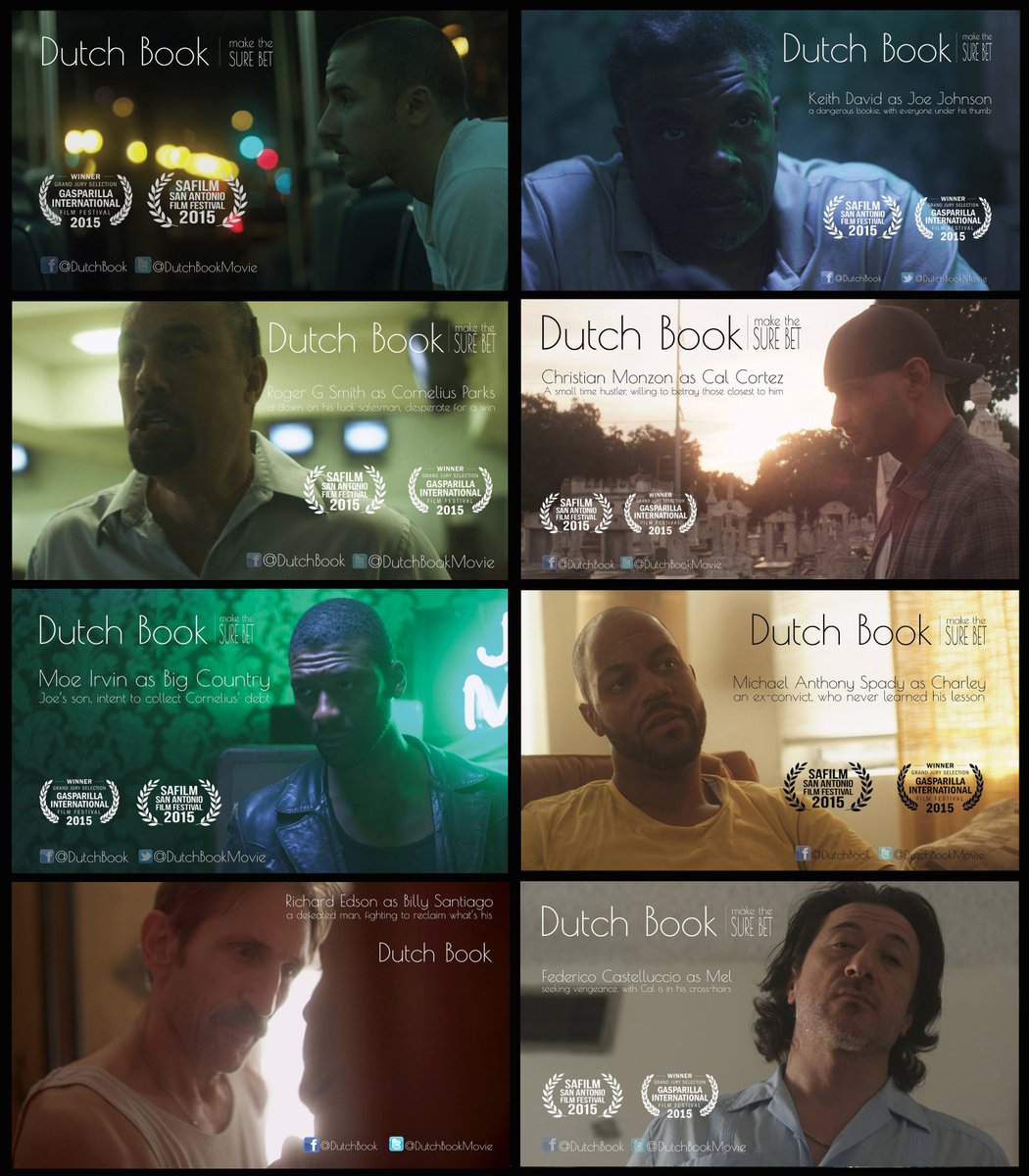 Join RichardEdson,@RogerGuenveurSmith, @JamesRepici  & more Cast TONIGHT! @DutchBookMovie screens at 7 PM @safilm