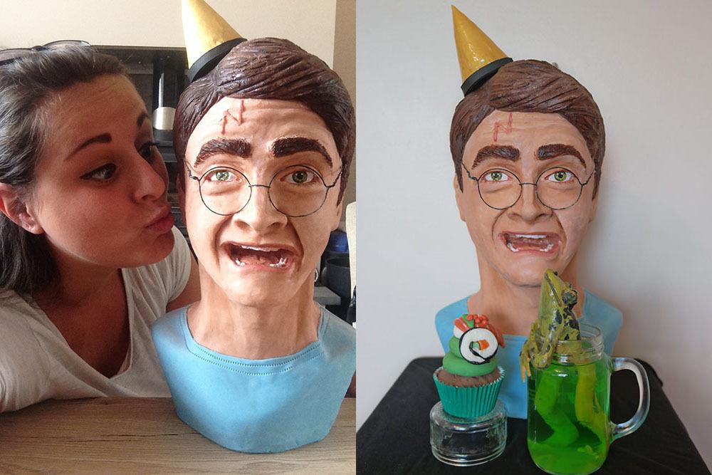 Happy birthday, J.K. Rowling. Here\s 14 pieces of edible \Harry Potter\ food art, made by fans  