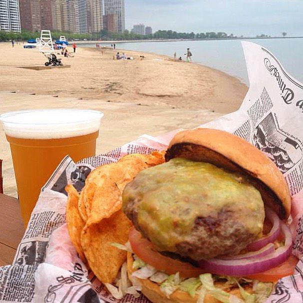 Burger ✓ Beer ✓ Beach ✓ we're ready for the weekend!