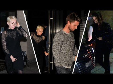 SafeDriversOnly's tweet image. Miley Cyrus And Patrick Schwarzenegger – Dinner With Maria! vid.staged.com/rTsq #safedrivers #streets