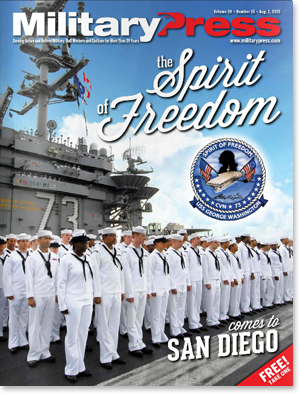USS George Washington is coming to San Diego. Read about it in our latest issue! #USSGW militarypress.com/the-spirit-of-…