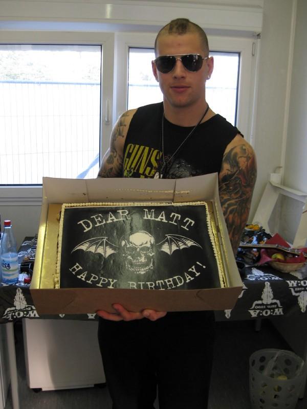 Happy Birthday also to M Shadows of 