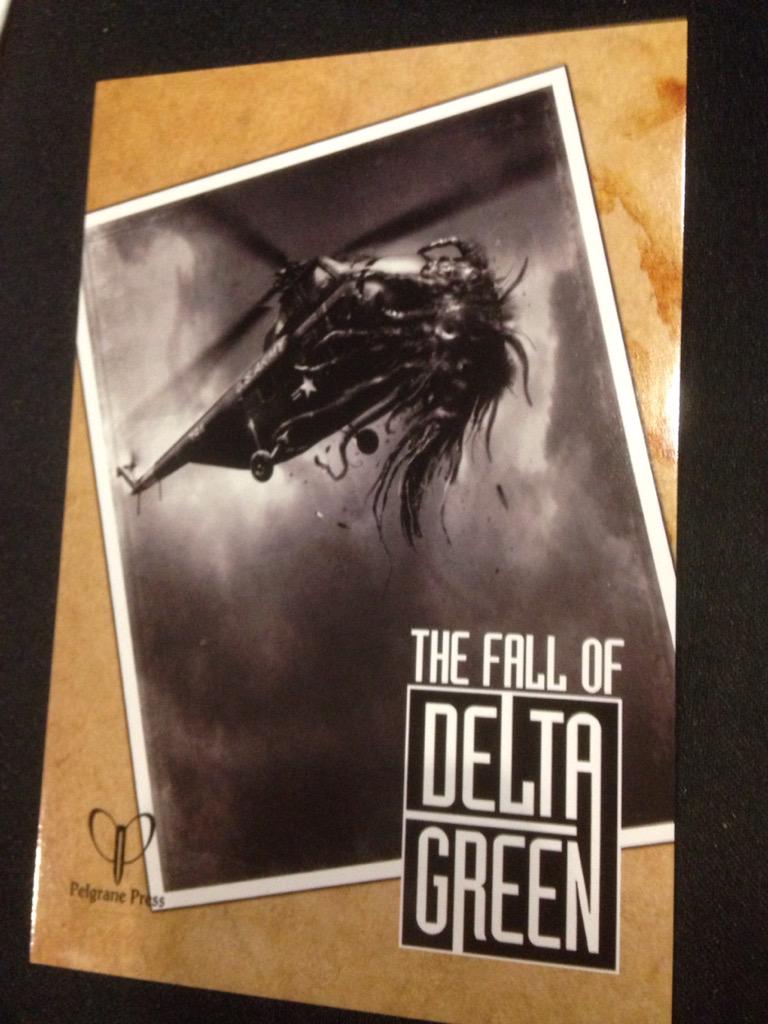 NBAgents's tweet photo. In the late 60s, Delta Green got burned. Now the full story can be told in a new GUMSHOE core book - details soon. http://t.co/gPHMjGK81r