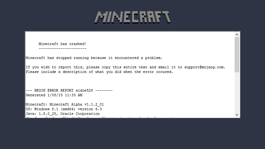 Minecraft crash loading mods Minecraft crash loading mods