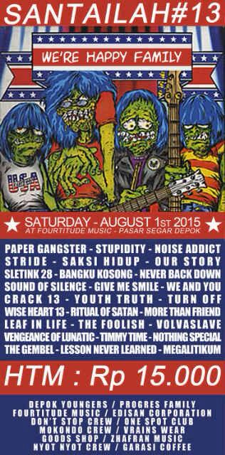 Nanti mlm di Fourttitude Ps.Depok,yuk meliar bersama teman2 <a href="/Stupiditos_/">STUPIDITY 25</a> <a href="/SAKSIHIDUPGRIND/">SHGC</a> <a href="/StrideHardcore/">STRIDE</a> <a href="/CRACK13DC/">CRACK</a>