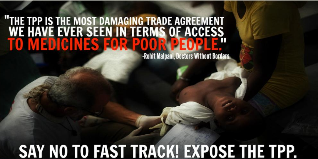 MelindaPubCit's tweet photo. “If medicines are expensive, people are just going to die.” #TPP threatens health of millions: http://t.co/jEB0iT22jN http://t.co/3PPFe3nshc