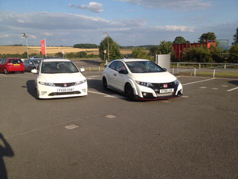 GranthamHonda's tweet photo. #TypeR love. #TypeRisHere #ChampWhite http://t.co/AK7n5m2jpm