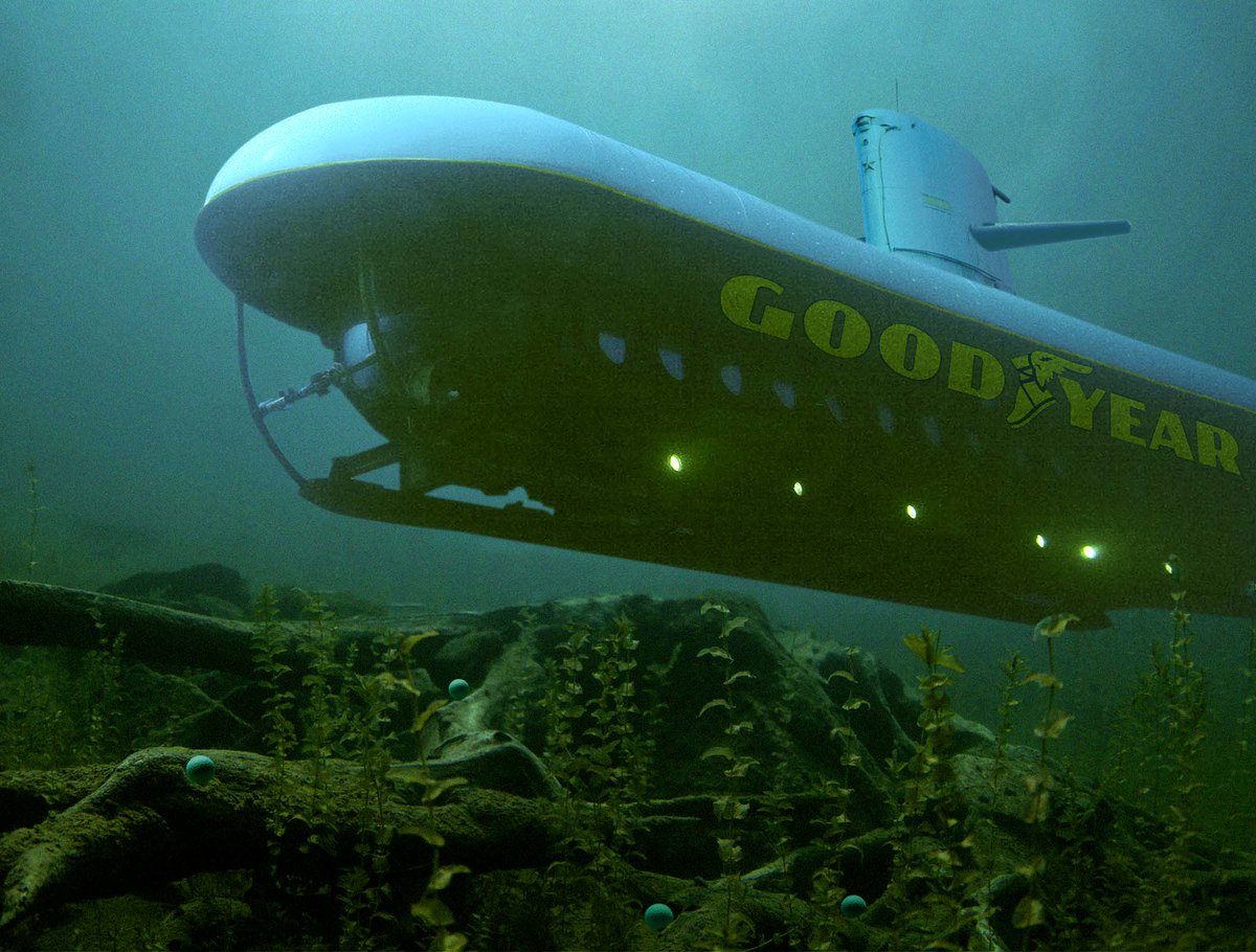 TheOnion's tweet photo. Stunning Underwater Coverage Of PGA Event Provided By Goodyear Submarine http://t.co/Ef4e0p39ZT