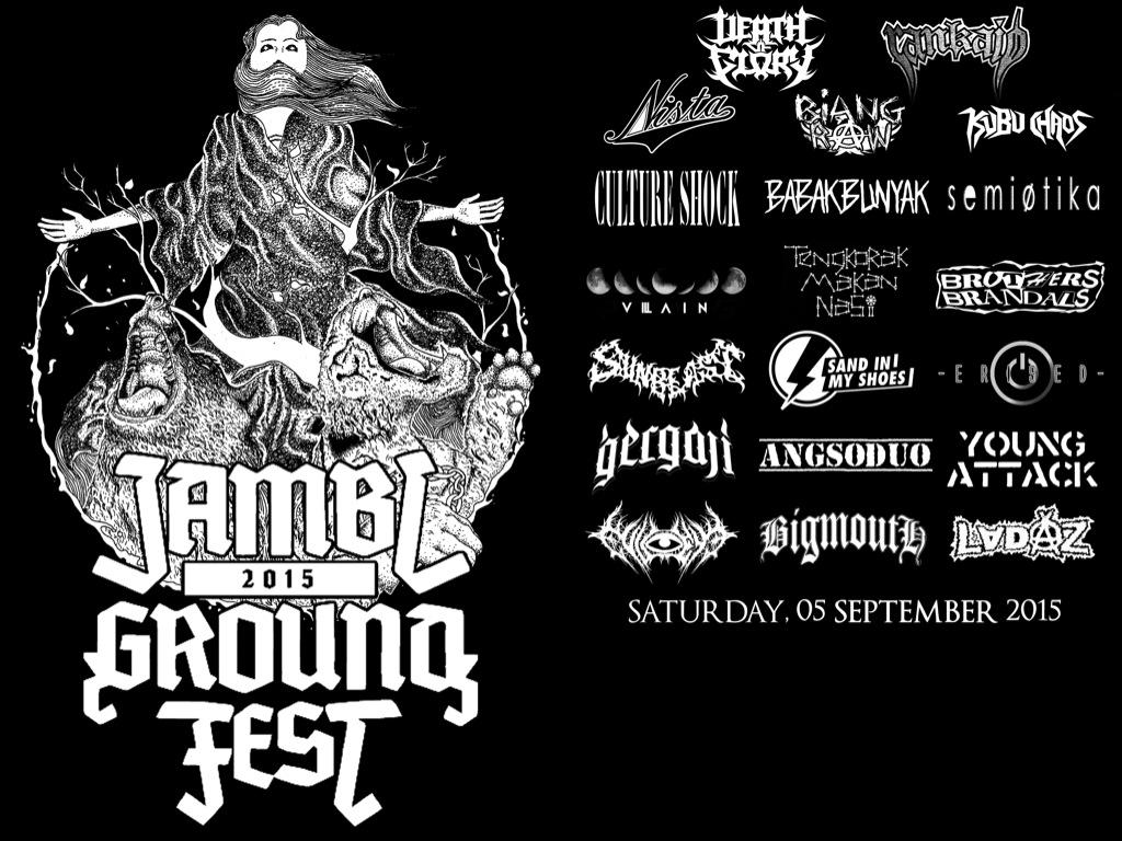 Datang dari Sarolangun dengan amunisi Death Metal yg siap untuk menghajar telinga kalian.. <a href="/Death_OfGlory/">DEATH OF GLORY</a>! #JGF2015