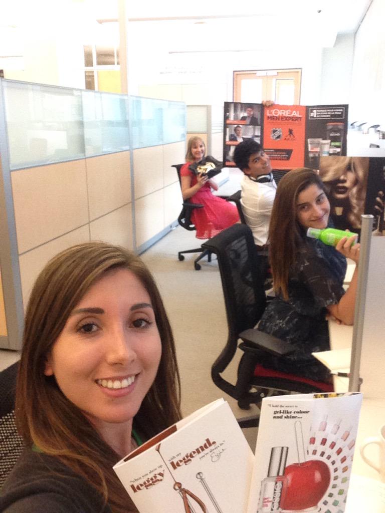 LOrealTalents's tweet photo. The coolest intern row CPD ;) http://t.co/mFUohkWYGt