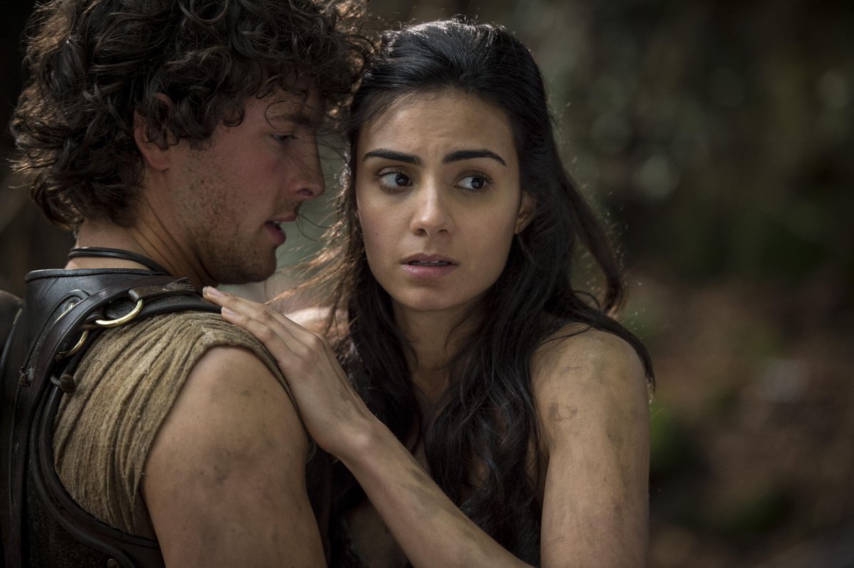 AtlantisBBCA's tweet photo. On the penultimate episode of #Atlantis, everyone looks GREAT in a forest. Watch tomorrow at 11:15 on @BBCAmerica! http://t.co/HzsMXhnlsJ