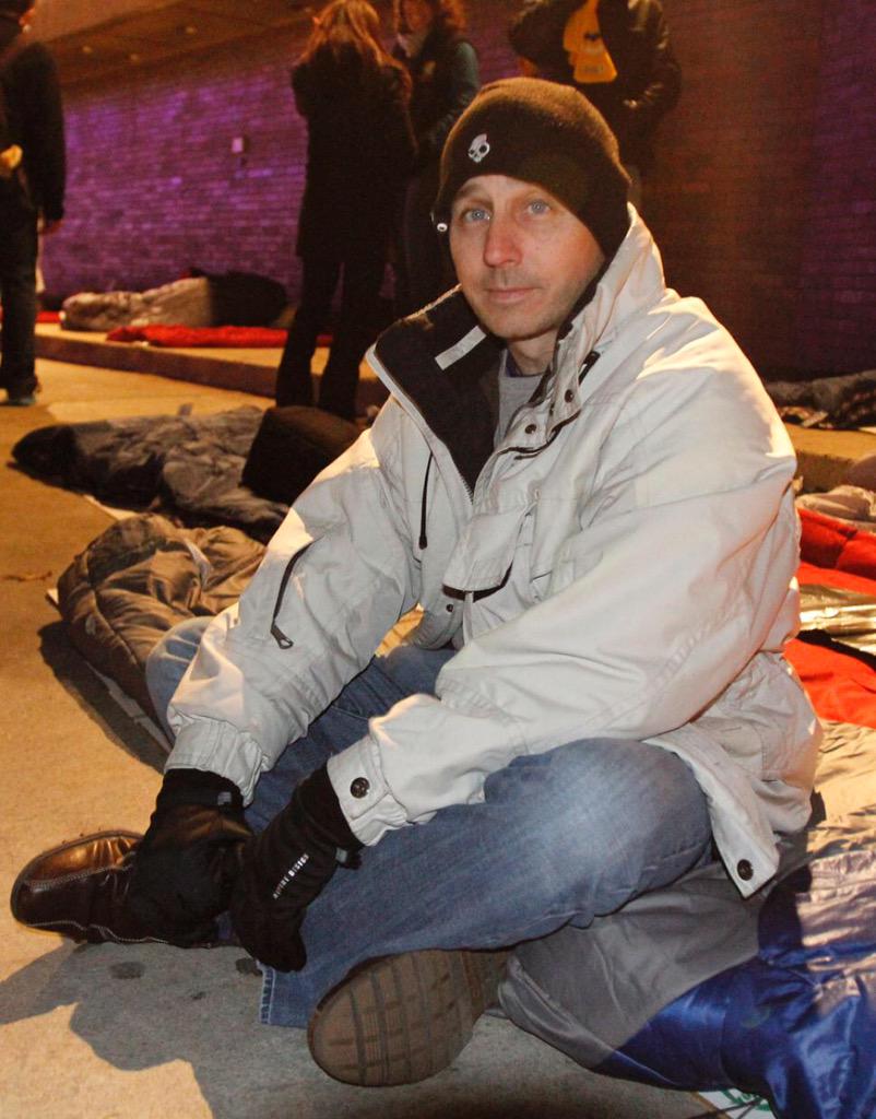 BRappy55's tweet photo. Found Cashman. Looks like he's fallen on tough times #Yankees http://t.co/AXURyORu5G