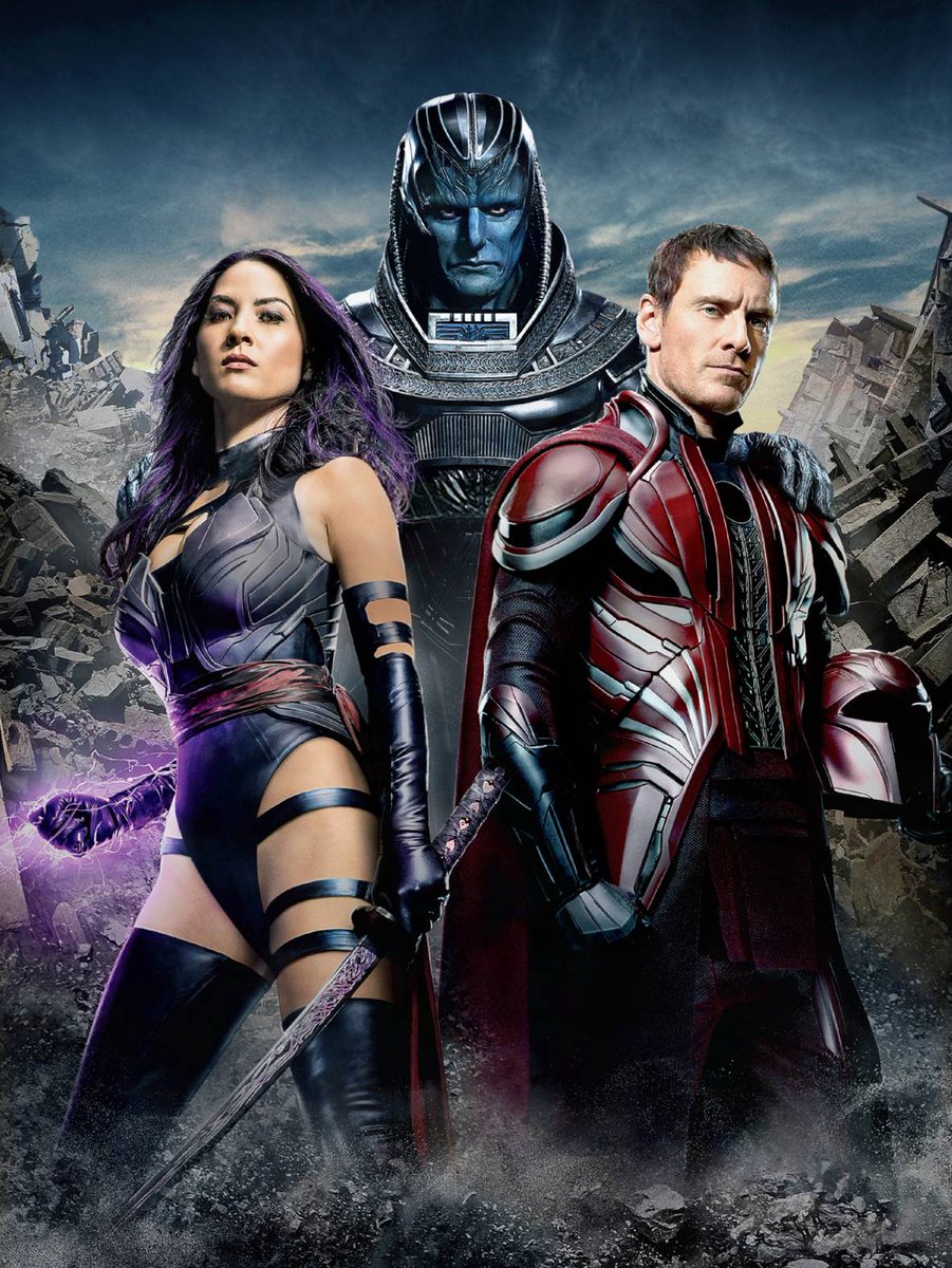 X-Men:Apocalypse, Director: Bryan Singer, Costume Designer: Louise Mingenbach, Magneto &amp; Psylocke Costumes: Ironhead