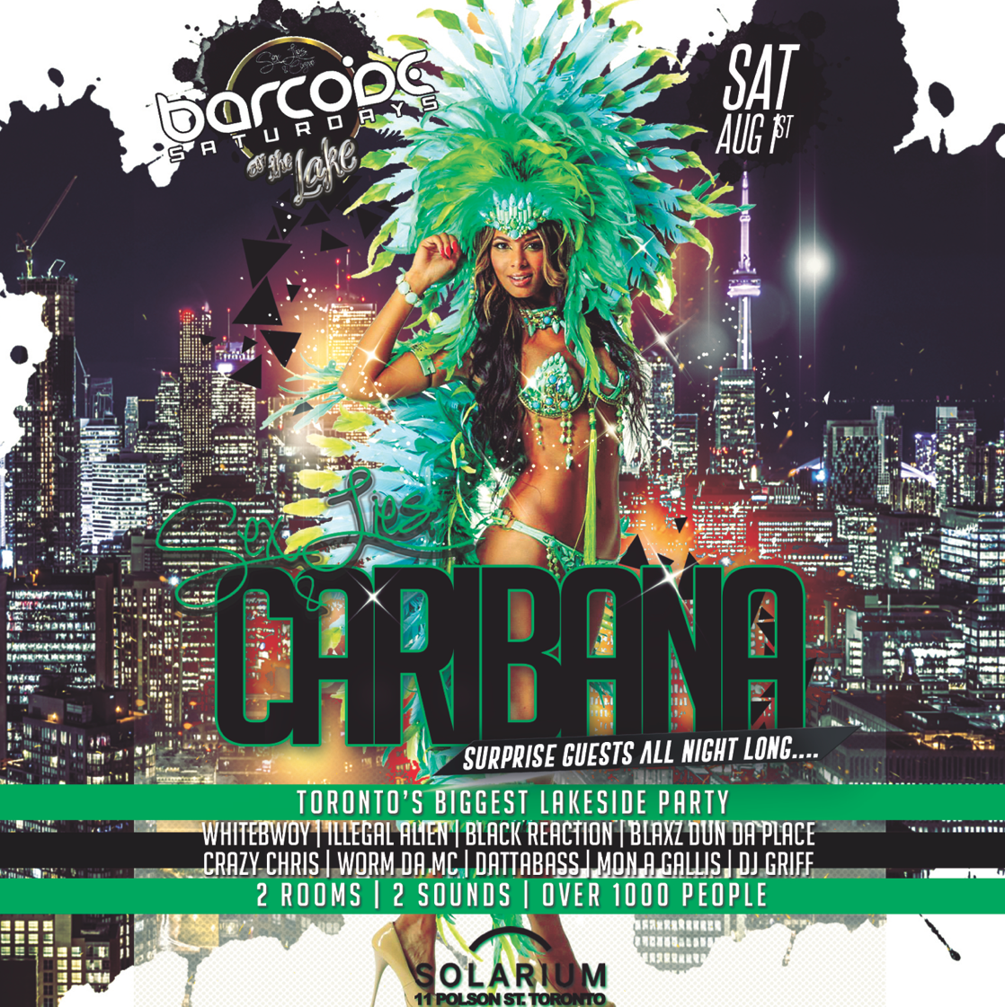 Barcode_TO's tweet photo. Our #Caribana2015 after party goes down tomorrow night inside #Barcode​! http://t.co/GU2CGvHKCN