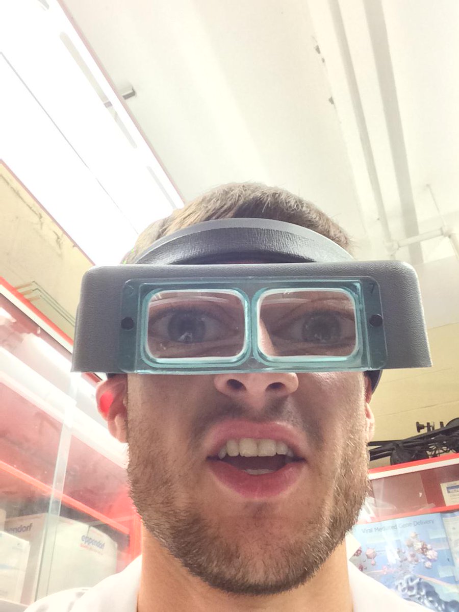 Hard day of work at the lab. #science