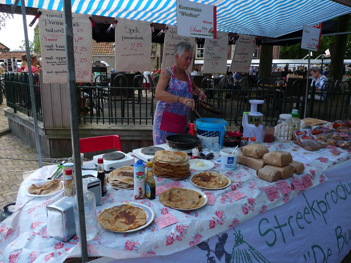 Komt u morgen een pannenkoek eten of een vitaminebommetje drinken <a href="/Fr_Streekmarkt/">Friese Streekmarkt</a> in <a href="/Oldeberkoop/">Oldeberkoop</a> ?