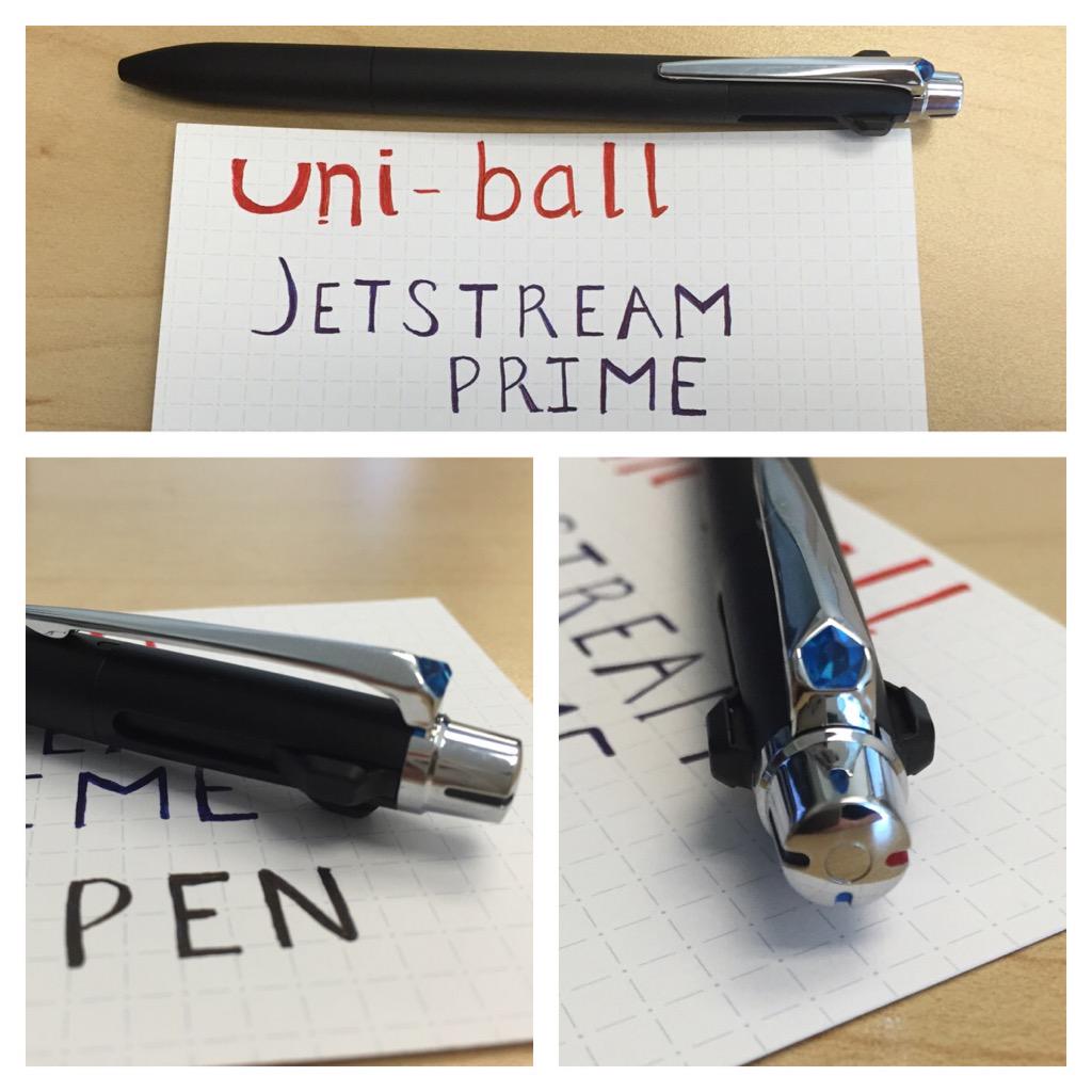 penterest's tweet photo. PPF, So Close Edition: @UniBall_USA Jetstream Prime Multipen -- we gotta talk about that jewel, you guys. #ppf #pens http://t.co/6UvtXYDzyI