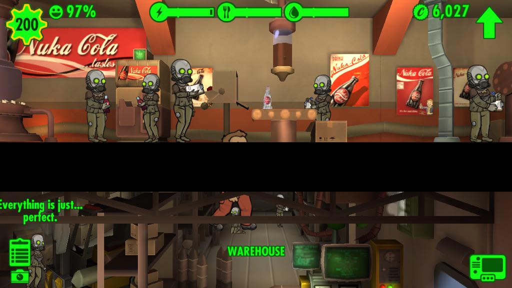 ing3nu's tweet image. The Dweller who walks through floors... #FalloutShelter #ItsNotABugItsAFeature