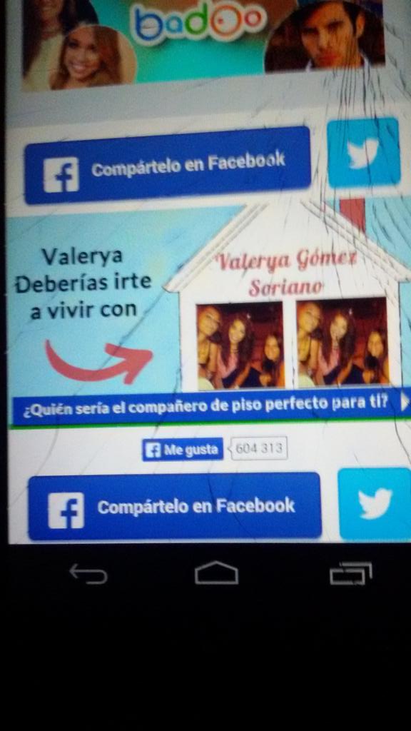 lauraSolanaG's tweet photo. Jajajajajajaja @valeriags9  no tienes amigas! !!!  Pobrecilla http://t.co/Is9jDXJ5vp