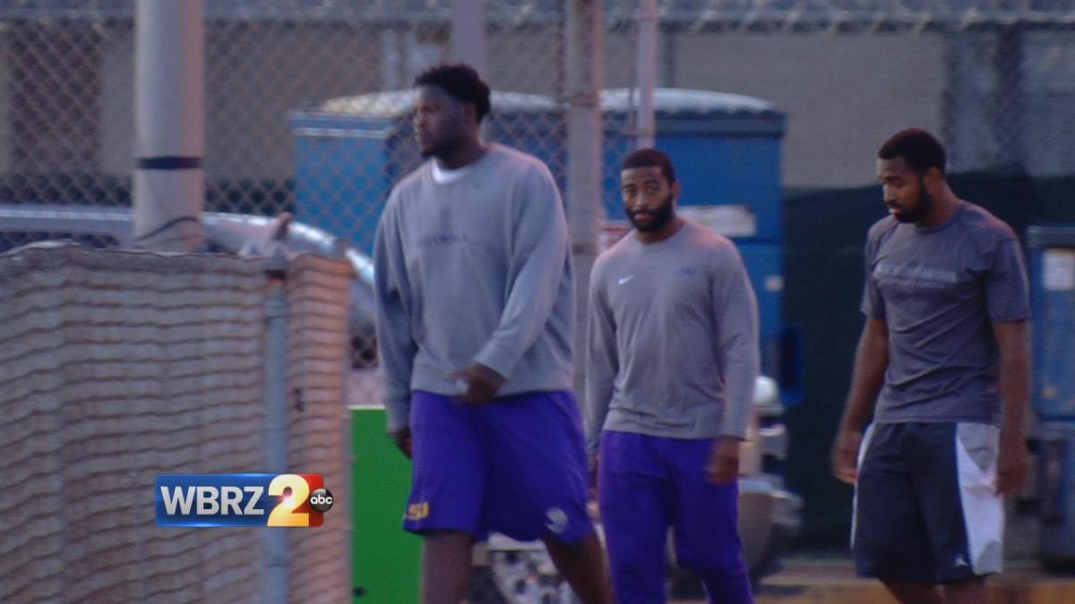 WBRZ's tweet photo. #BREAKING: DA: No charges to be filed against #LSU football players http://t.co/cdzIIxmvvq http://t.co/XajpuUpYWM