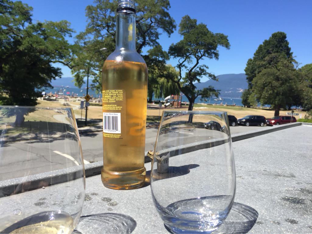 butterfly_foods's tweet image. Sampling some coveted #Hutterite wine. #notterrible with a hint of # rhubarb. Will update re: homemade wine hangover!