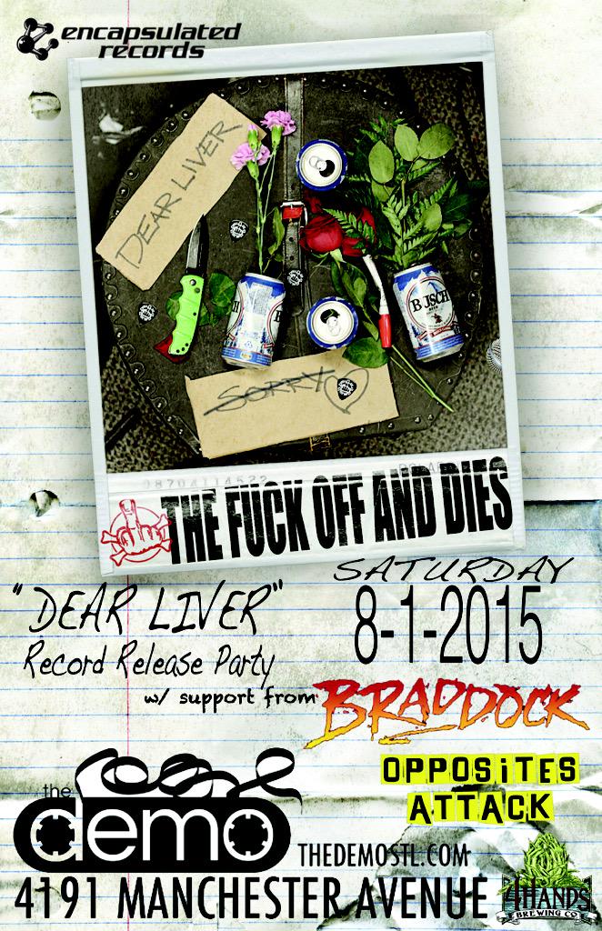 FUCK! TOMORROW!! Who's ready to fucking rage <a href="/TheDemoSTL/">TheDemoSTL</a> w/ us <a href="/Braddockstl/">Braddock</a> &amp; #oppositesattack ? #dearliver