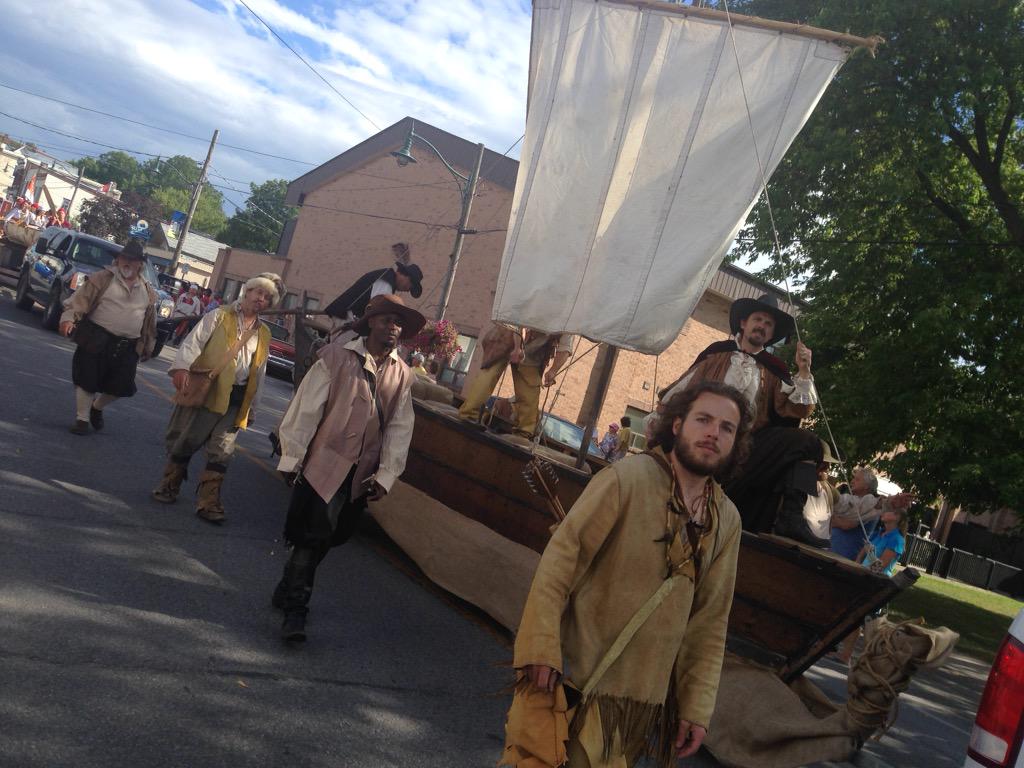 boissoal's tweet photo. Le @champlainevent est lancé à Penetanguishene: 400 ans d'histoire française en Ontario célébrée #onrc http://t.co/lrwI50p0a3