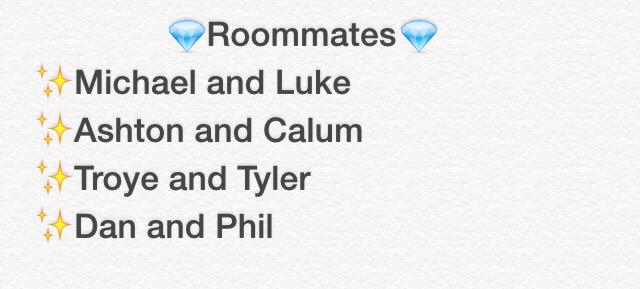 Roommates so far!