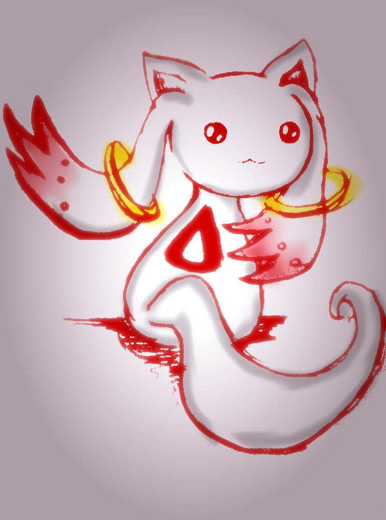 _FrozenHeart_'s tweet photo. Hello there! 
I am Kyuubey.
Wanna make a contract to me?
{New to the Verse. Not new to RP. RT please?
[Detailed]} http://t.co/7HYmtMZvEt