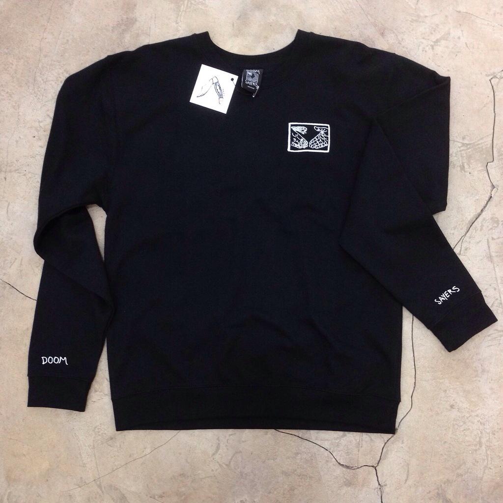 Navajatv's tweet image. Snake Shake Crewneck de @doomsayersclub disponible en #CasaNavaja #SnakeShake #DOOMSAYERS