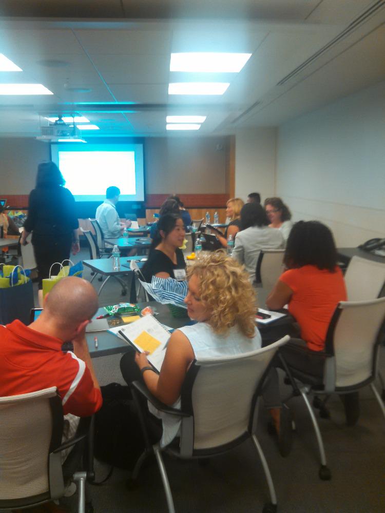 RDSGNChallenge's tweet photo. Busy brainstorming and planning! @MrBronke @lisa_hollenbach @ValeriaBrownEdu @JJCuthy #RDC #RDCvideo http://t.co/IDlMDhLE9L