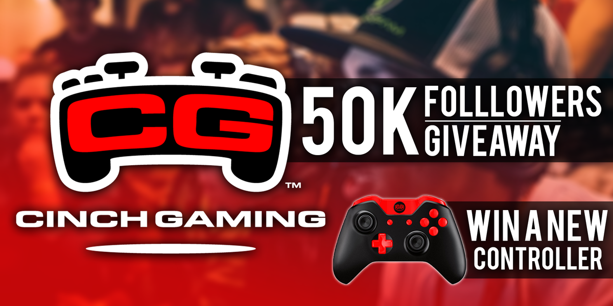 CinchGaming's tweet photo. GIVEAWAY at 50K Followers!
Re-tweet to Spread the Word!
#FREEController http://t.co/xUdOW92UB0