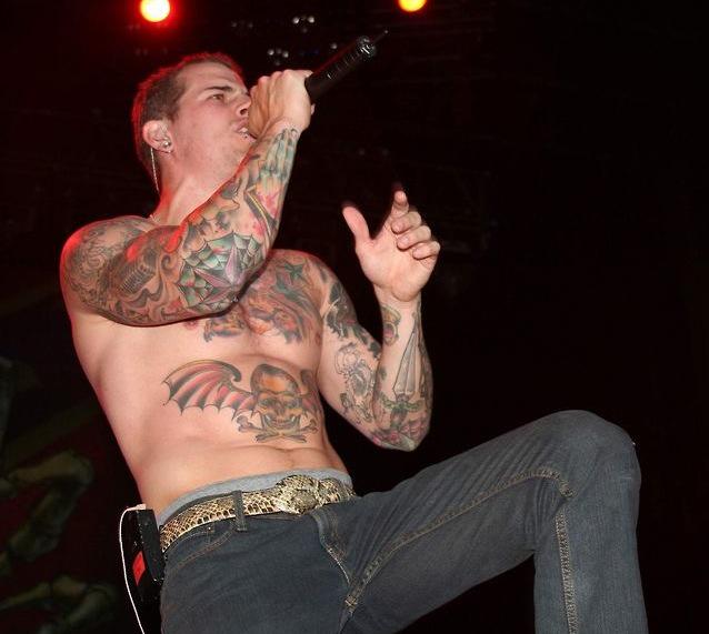 Happy 34th birthday to M. Shadows of Avenged Sevenfold! 
