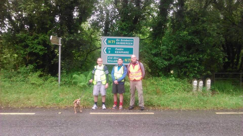 FootprintsLK's tweet photo. Tom found it hard today. Thanks for the support today. #malin2mizen @Barretstown @APTjimmy http://t.co/6n5XIK5Jlj