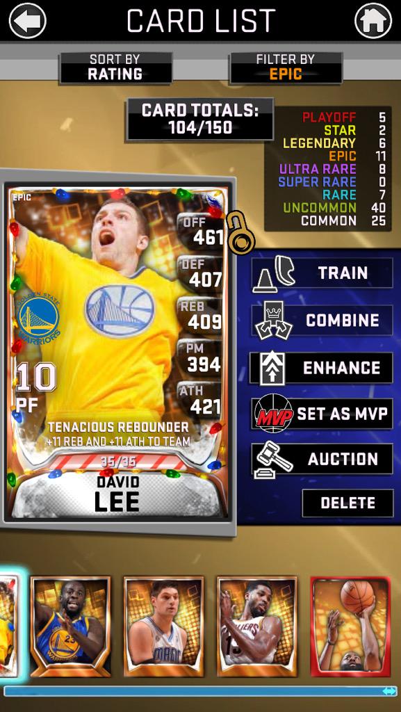 My2K15NBA's tweet photo. anyone want these epic cards for the new minimum? #mynba2k15 http://t.co/shhbg9rvI9