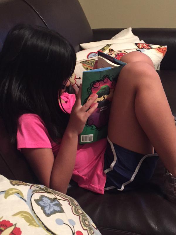 IDEAschools's tweet photo. Cozying up with your favorite book can be a nice way to enjoy the weekend, indoors or outdoors! #IDEASummerBOOST http://t.co/PhMXFGI76Q