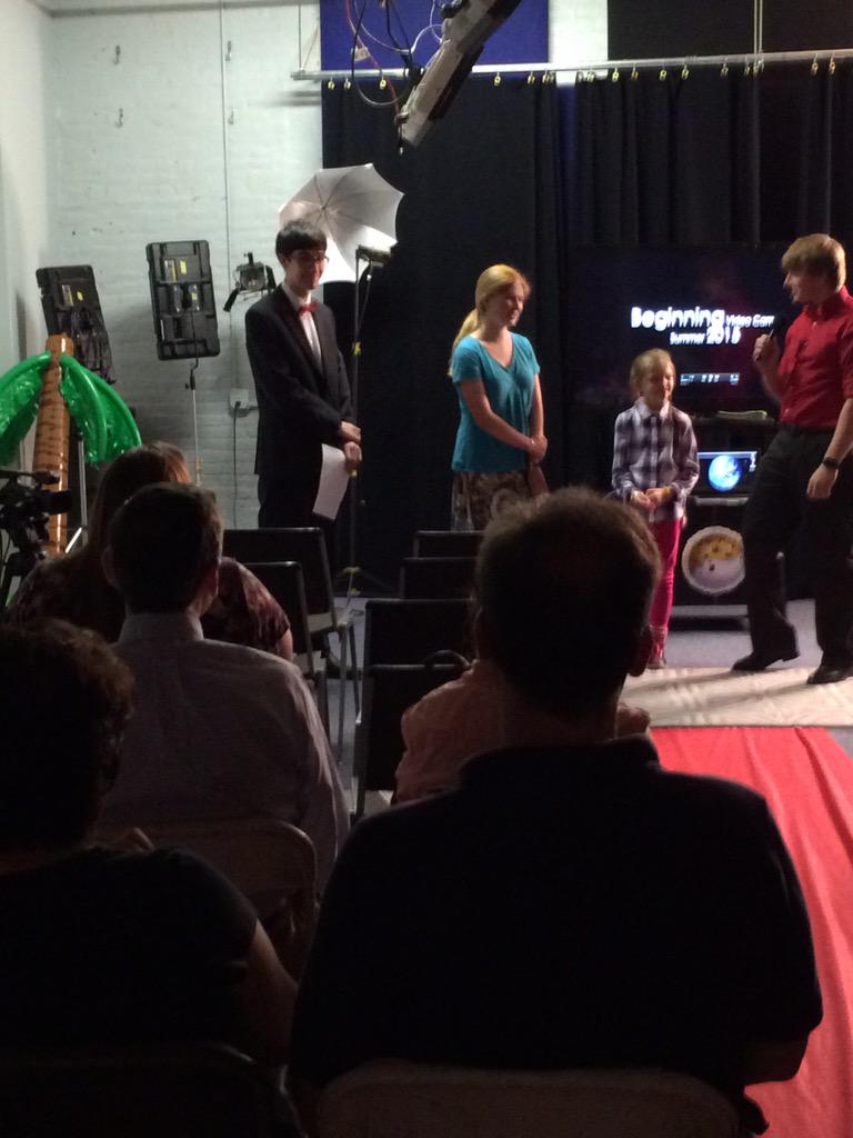 PamMackenzie's tweet image. #ComcastInternetEssentials @CAT-TV Video Camp Graduation