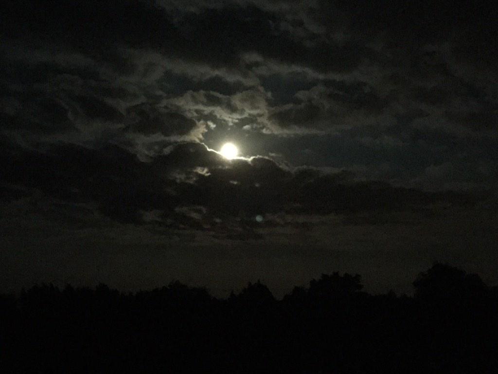 Blue moon in Suffolk.