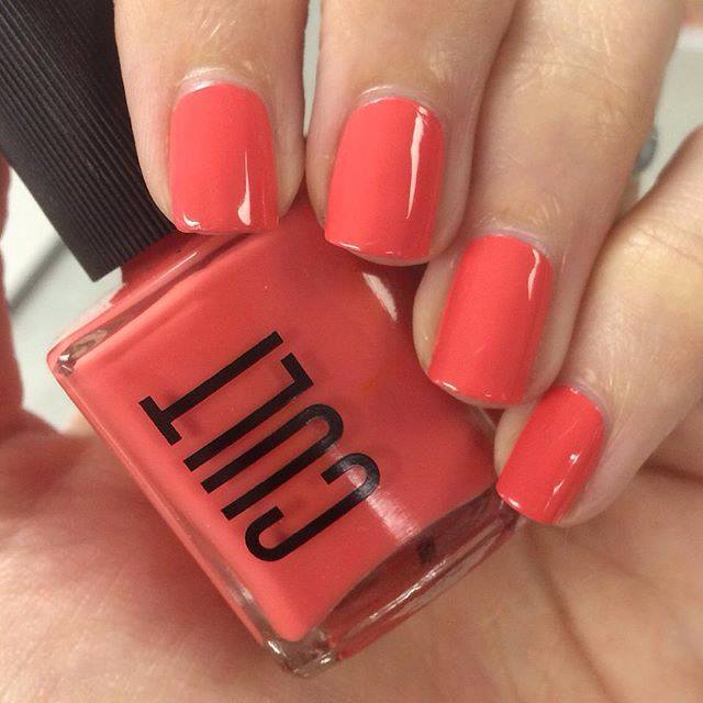 Newport Beach is an alluring coral pink, a feminine twist on summer roses &amp; sweet sunsets. By @jordanspolishedlife