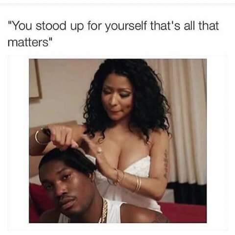 Meek Mill &amp; Nicki in the hood gossiping😂😂😂😂