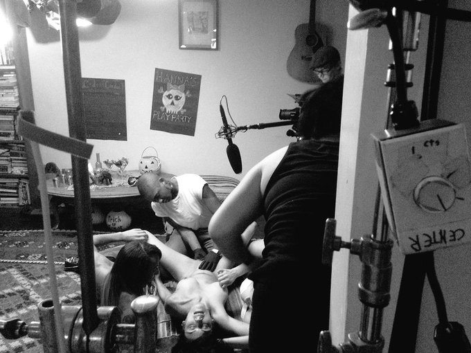 Wrapped the 1st week of production! #SnapshotTheFilm #queerporn http://t.co/dSZWS1LHeh<a href="/tag/snapshotthefilm"class="tags">#SnapshotTheFilm</a><a href="/tag/queerporn"class="tags"><span>#queerporn</span></a>