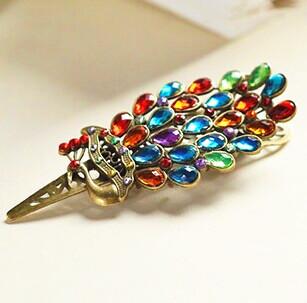 ToponeChoice's tweet image. Why not try this Bronze Plated Retro Peacock Hair Clip Hair Ornaments ow.ly/QmfBd