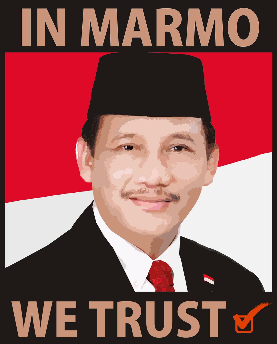 MarmoZuber's tweet photo. IN MARMO WE TRUST ..
kami percaya pada pak MARMO http://t.co/kd4vQll90h