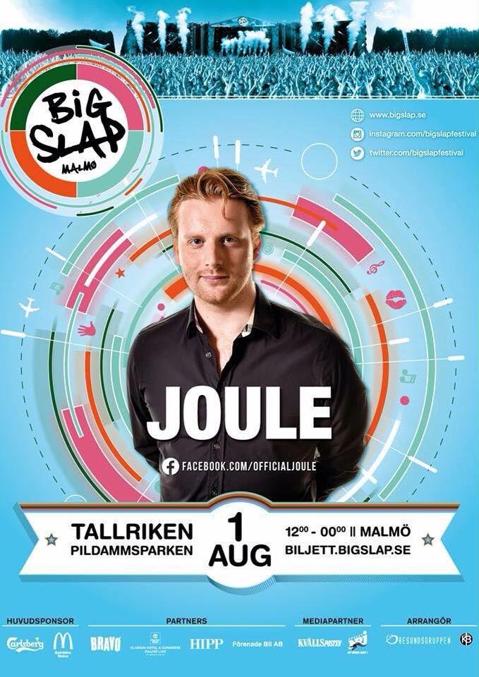 official_joule's tweet photo. The weekend has arrived and I'm proud to announce I will be part of @BigSlapfestival tomorrow! Don't miss my set #EDM http://t.co/yXIqF1GBx5