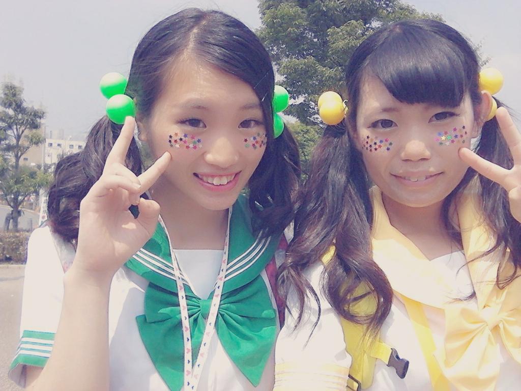 ふたごでいるよ！！！
目の下キラキラしてます！！（笑）
みかけたら声かけてください！♪