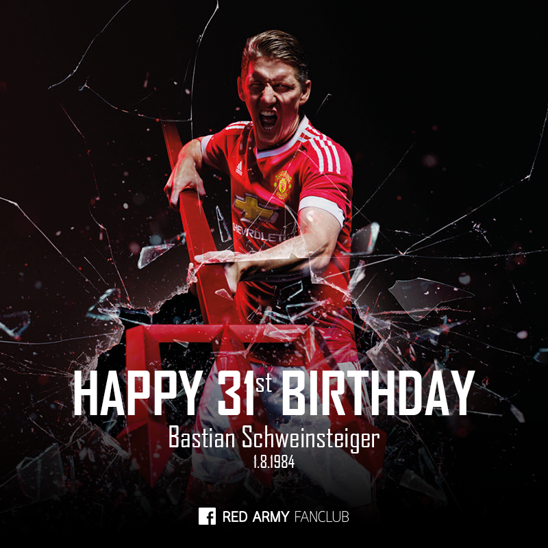 Happy 31st Birthday Bastian Schweinsteiger   
