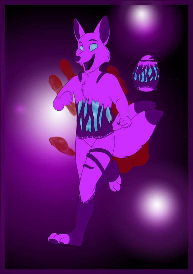 redrighthandart's tweet image. Round 2, Hatchling 5- Nebula Fox! #Eggletons #eggadopts, #adopt #adoptable @cellikeseggs @AtomicGryph