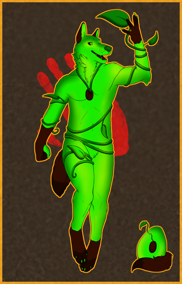 redrighthandart's tweet image. Round 2, Hatchling 1- Vine Wolf! #Eggletons #eggadopts, #adopt #adoptable @cellikeseggs @AtomicGryph